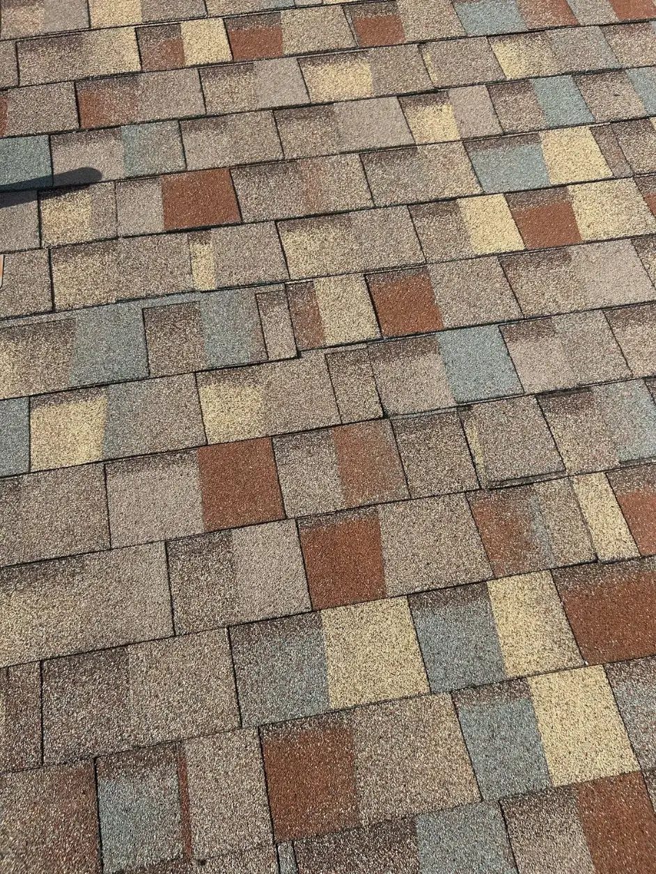The same shingle field after SolTerra replaced the damaged shingles