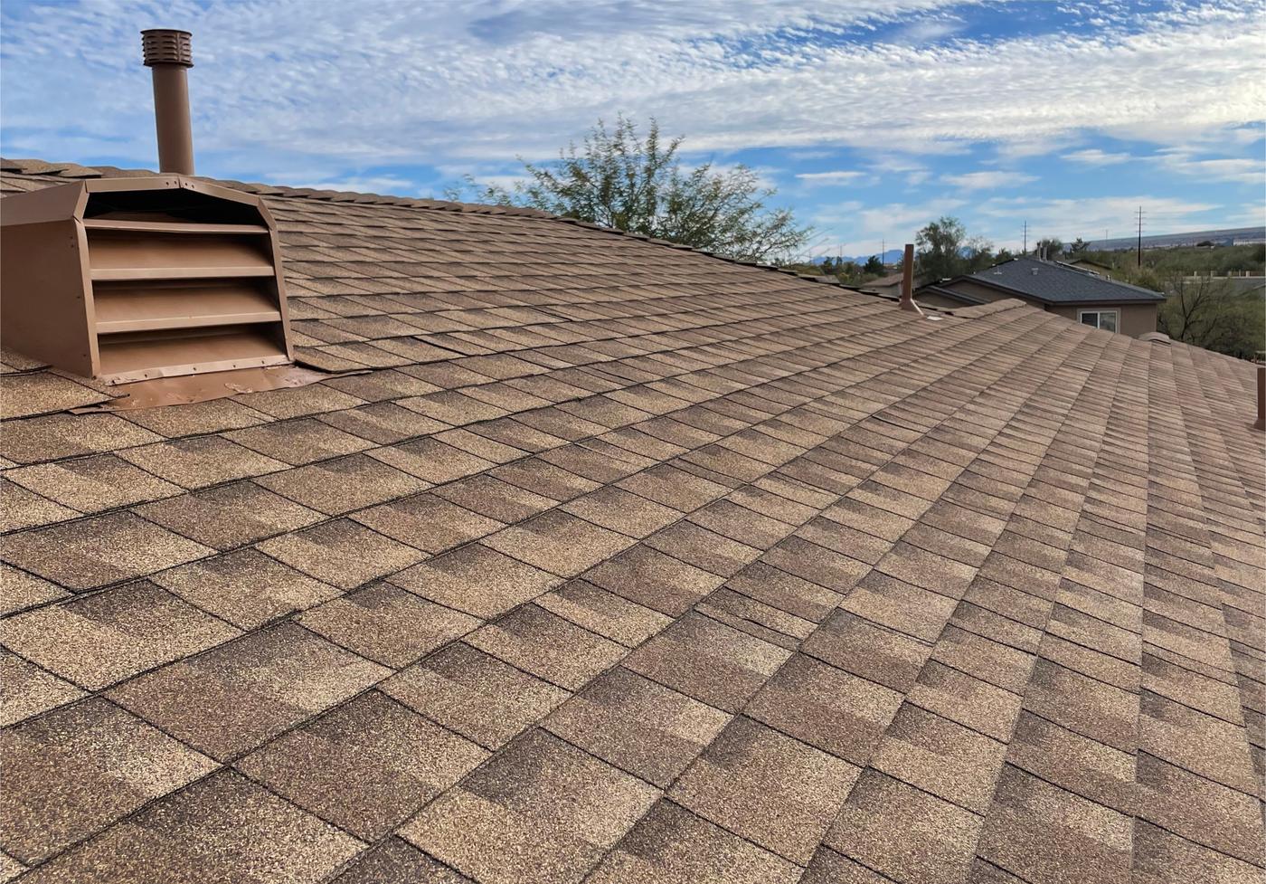 Asphalt shingle roofing project — Shingle, SolTerra Roofing