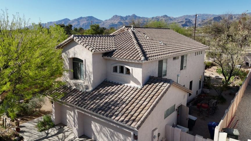 Tile roof job completed by SolTerra Roofing in Tucson