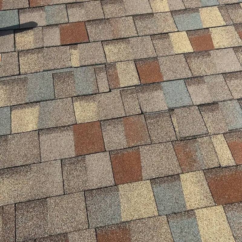 The same shingle field after SolTerra replaced the damaged shingles